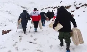 برف و کولاک در سرعین و مشگین‌شهر