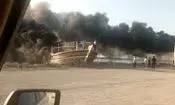 آتش‌سوزی در چهار شناور تجاری در اسکله واعظی بندر دیر مهار شد