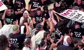 تحصن روحانیون و یهودیان خواستار صلح در کنگره آمریکا/ ویدئو