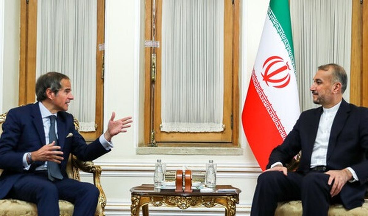 رایزنی مدیرکل آژانس بینالمللی انرژی اتمی با امیرعبداللهیان در تهران