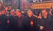 حضور پزشکیان در مراسم شام غریبان ارومیه