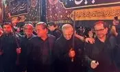 حضور پزشکیان در مراسم شام غریبان ارومیه
