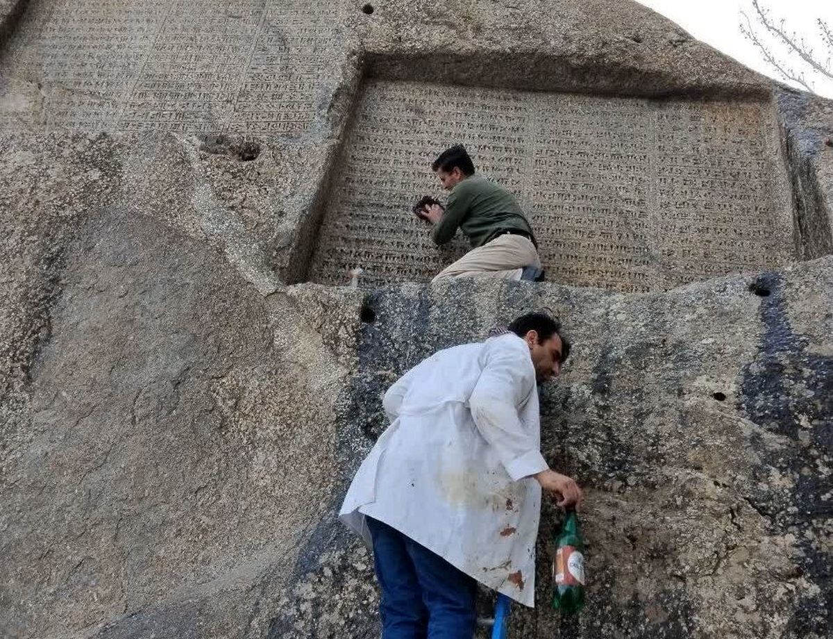 آسیب گنجنامه همدان مرمت شد/ آسیبی به بنا وارد نشده است