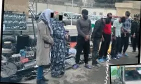 فیلم برداری دزدان از صحنه های سرقت