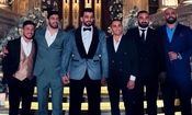 جشن ازدواج پرستاره حسن یزدانی همراه با کشتی گیران/ رقص مازنی او با لباس دامادی/ ویدئو

