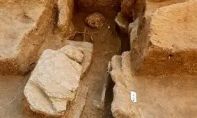 کشف تابوت سربی ۲ هزارساله در غزه