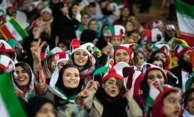 ظرفیت تماشاگران زن شروع نشده، تمام شد!/ عکس

