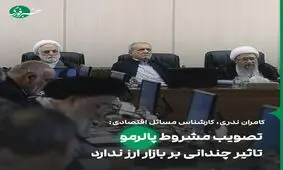 تصویب مشروط پالرمو فعلا تاثیر چندانی بر بازار ارز ندارد