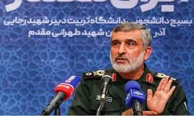  تنها از ۲۰درصد توانمان برای تنبیه اسرائیل استفاده کردیم/ ویدئو

