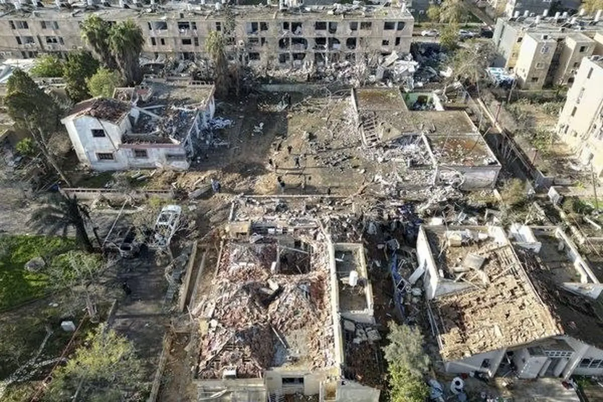  دیمونا در اسرائیل؛ دیشب بعد از اصابت سنگین موشک‌های ایرانی/ تصاویر 