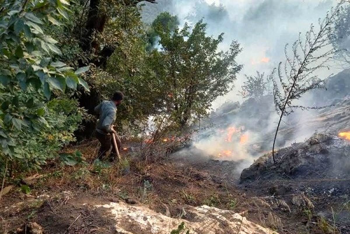 آخرین وضعیت آتش سوزی در 3 نقطه جنگل‌های مازندران/ احتمال وقوع آتش‌سوزی‌های مجدد طی امروز و فردا وجود دارد