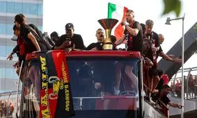 جریمه میلان و ۴ بازیکن این تیم به دلیل شعار علیه اینتر در جشن قهرمانی

