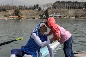 دنیای مادرانه مهسا جاور، قهرمان قایقرانی ایران/ ویدئو

