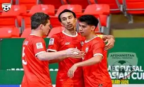 تاریخ‌سازی فوتسال افغانستان با مربی ایرانی

