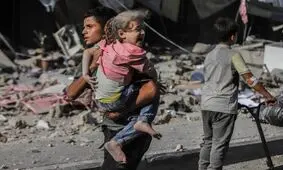 ۲ شهید و ۲۰ مجروح در پی حمله اسرائیل به اردوگاه آوارگان در جنوب نوار غزه

