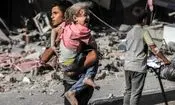 ۲ شهید و ۲۰ مجروح در پی حمله اسرائیل به اردوگاه آوارگان در جنوب نوار غزه

