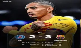 فتح پاریس با تعویض های طلایی ژاوی؛ رافینیا یاد نیمار را برای دو تیم زنده کرد