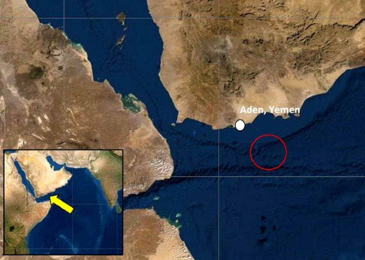 حادثه دریایی در سواحل عدن و صدای انفجار در شهر الحدیده یمن

