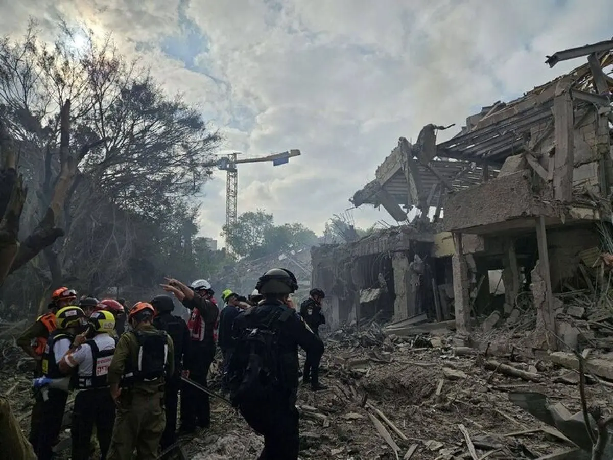 آثار جدیدترین عملیات موشکی ایران علیه اسرائیل