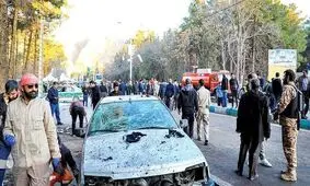 فیلم دیده نشده از انفجار اول حادثه تروریستی کرمان
