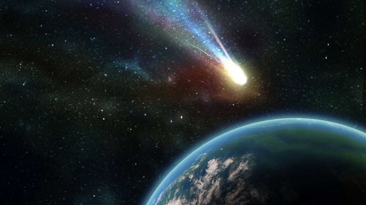 انفجار یک سیارک بر فراز انگلیس