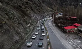 وضعیت راههای کشور؛ بارش برف و باران در جاده‌های ۱۳ استان