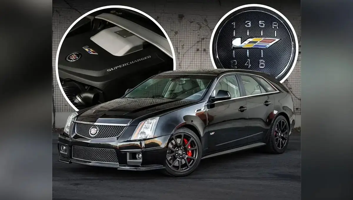 کادیلاک CTS-V اسپرت واگن؛ برتری مطلق نسبت به سدان‌ و هاچ‌بک‌/ تصاویر