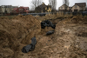 کشف ۱۲۰۰ جسد در پایتخت اوکراین

