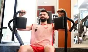 اولین تصویر از ستاره پرسپولیس پس از عمل جراحی