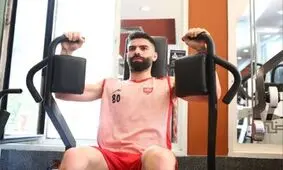 اولین تصویر از ستاره پرسپولیس پس از عمل جراحی