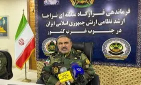 فرمانده ارتش در جنوب غرب: اقتدار امروز ما مدیون خون شهداست  