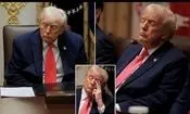 چرت زدن ترامپ در نشست توافق صلح کنگو و رواندا/ ویدئو