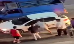 واکنش پلیس به فیلم تیراندازی در چالوس