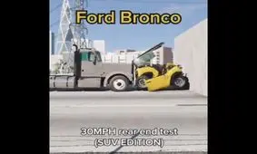 تستِ تصادف مدلهای مختلف SUV / ویدئو