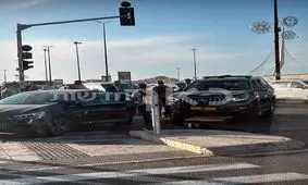 نتانیاهو تصادف کرد