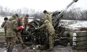 استفاده از مهمات توپخانه جدید ایرانی توسط اوکراین/ عکس

