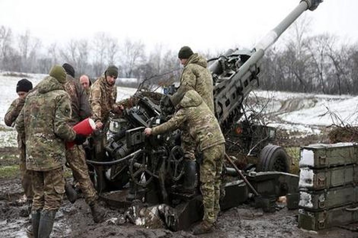 استفاده از مهمات توپخانه جدید ایرانی توسط اوکراین/ عکس

