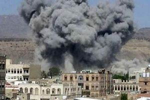 جنگنده‌های ائتلاف سعودی ۷۴ بار یمن را بمباران کردند