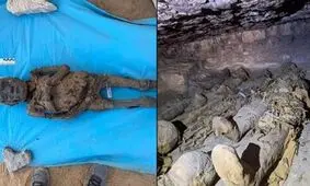 کشف شهر مردگان در مصر/ عکس