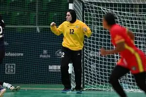 صعود تیم ملی هندبال زنان ایران به نیمه‌نهایی ریاض