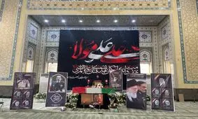 پیکر شهید علی شمخانی در تهران تشییع شد/ ویدئو

