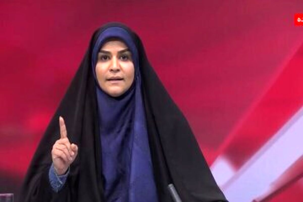 خبرنگار آمریکایی در کنار سحر امامی