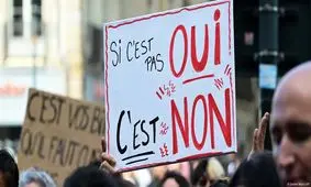 فرانسه رابطه جنسی بدون رضایت را جرم اعلام کرد