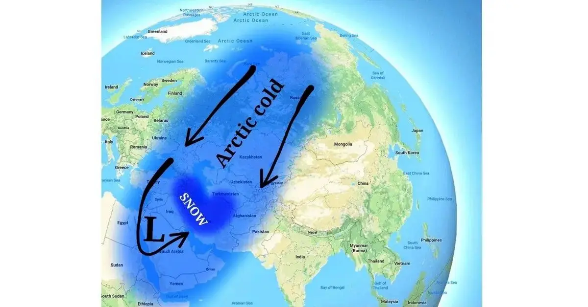 موج سرمای قطبی و برف‌های تاریخی در راه ایران؛ بارش تا ۲ متر در ارتفاعات زاگرس و البرز
