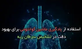 استفاده از یادگیری ماشین کوانتومی برای بهبود دقت در تشخیص سرطان ریه

