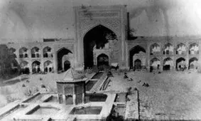 مشهد مقدس و حرم رضوی در ۱۶۰ سال پیش/ تصاویر