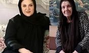 واکنش احساسی ریما رامین‌فر به دیدن سنگ قبر مادر مرحومش/ ویدئو