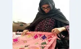 بانوی هنرمند سوزن دوز اهل خاش، درگذشت