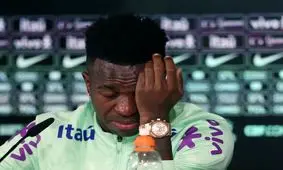 بغض وینیسیوس شکست: اشک همه در آمد/ ویدئو