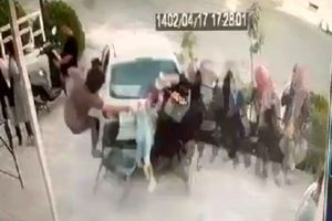 عدم توانایی کنترل وسیله نقلیه، علت تصادف ۲۰۶ با عابران در صدرای شیراز